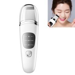 Instrument de beauté d'épluchage du visage de machine de pelletage par ultrasons blanc