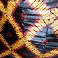 Bazin Riche Teinté fonds jaune à motif