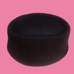 Alternative view of Bonnet homme en feutrine motifs géométriques