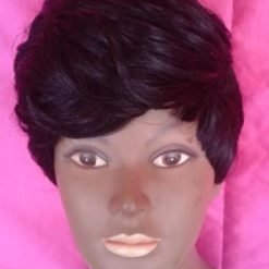 Perruque naturelle style "Coupe Simple" fabrication artisanale