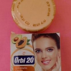 Crème de visage blanchissant ORBI 20 à la papaye et avocat