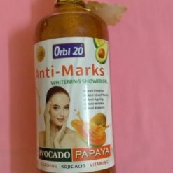 Gel douche anti-marques ORBI 20 à la papaye avocat acide kojique vitamine C 7 jours