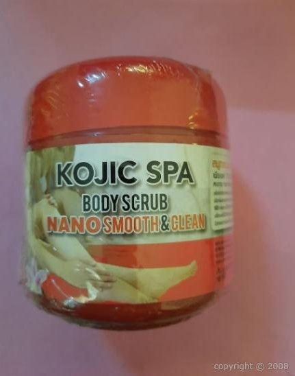 NANO gommage lissant & nettoyant solution de blanchiment à la tomate et au lait de chèvre KOJIC SPA