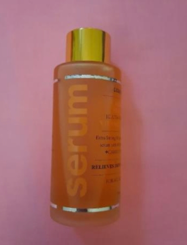 Sérum LUMINE blanchissant et raffermissant extra fort à l'huile de graines de chanvre + extrait de carotte, vitamine C et Gluta Diamond – Image 2