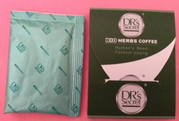 Café herbes bio Dr's SECRET pour être toujours jeune