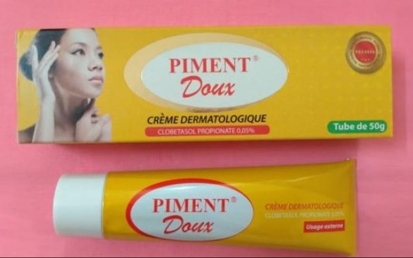 Tube crème dermatologique PIMENT DOUX
