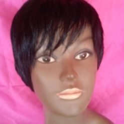 Perruque naturelle coupe "Plat-Plat" fabrication artisanale