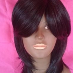 Alternative view of Perruque naturelle style "Long droit" fabrication artisanale