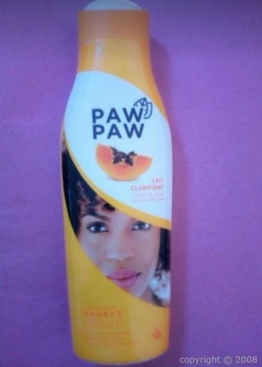 Lait clarifiant PAW PAW aux extraits de papaye et vitamine E