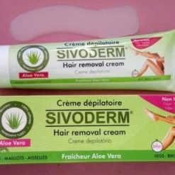 Crème dépilatoire SIVODERM à l'aloé vera Jambes, maillots, aisselles 5 minutes