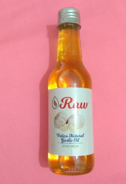 Huile d'ail extra vierge RAW