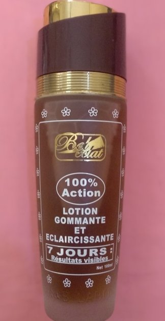 Lotion gommante et éclaircissante BEL ECLAT 7 jours résultats visibles