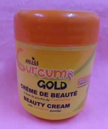 Crème de visage clarifiant curcuma anti-fard, anti-bouton à base de curcuma MISS CURCUMA GOLD