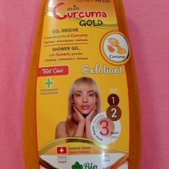 Gel douche exfoliant MISS CURCUMA GOLD clarifiant anti-vergeture au curcuma