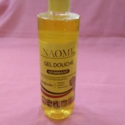 Gel douche exfoliant triple action antifongique antibactérien anti-inflammatoire NAOMISS