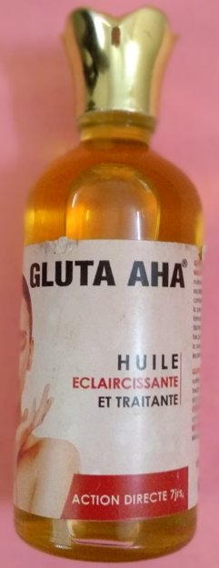 Huile éclaircissante et traitante GLUTA AHA action rapide 7 jours – Image 2