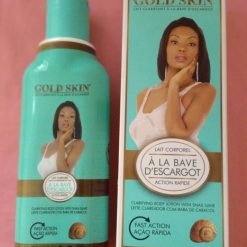Lait clarifiant GOLD SKIN à la bave d'escargot action rapide