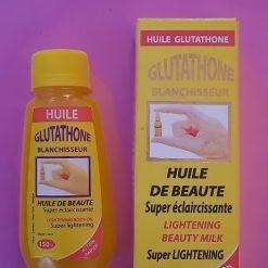 Huile de beauté super éclaircissant GLUTATHONE BLANCHISSEUR
