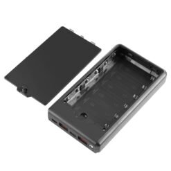 Alternative view of HAWEEL DIY 6 x 18650 Batterie 24 W Charge rapide Power Bank Box avec écran batterie non incluse No