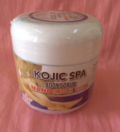 Nano gommage blanchissante corporel à l'extrait de carotte et de papaye KOJIC SPA