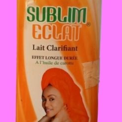 Lait Clarifiant SUBLIM ECLAT à l'huile de carotte et AHA