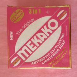 Savon antiseptique éclaircissant et gommant 3 en 1 MEKAKO