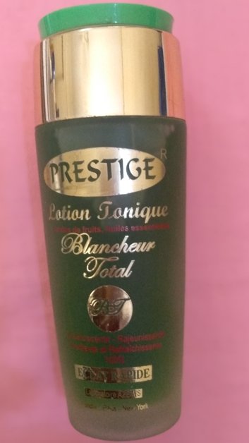 Lotion tonique PRESTIGE éclaircissante rajeunissante purifiante blancheur total