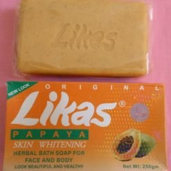 Savon herbal blanchissant corps et visage LIKAS à la papaye