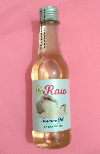 Huile de sésame extra vierge RAW