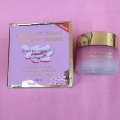 Crème super éclaircissant hydratant, nourrissant TEINT DIAMANT glutathione comprimé 24k gold vitamin E