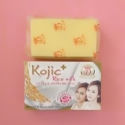 Savon kojic+ au lait de riz au gluta& l'huile aromatique