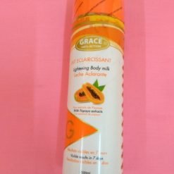 Lait éclaircissant GRACE aux extraits de papaye résultats visibles en 7 jours