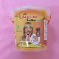 Savon de bauté granulé MISS CURCUMA GOLD  à base de poudre de curcuma clarifiant-anti-vergeture-anti-tache