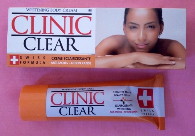 Tube crème éclaircissante CLINIC CLEAR anti-taches action rapide