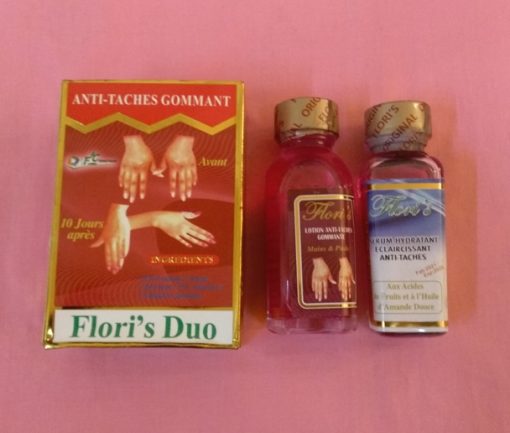 Lotion Sérum  FLORI'S DUO anti-tâches gommant