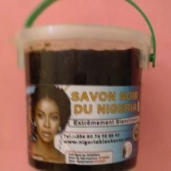 Savon noir du Nigeria extrêmement blanchissant