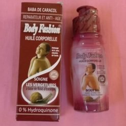 Huile corporelle BODY FASHION réparateur et anti-âge soigne les vergetures à base de bave d'escargot