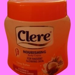 Crème corporelle CLERE nourrissante hydratante au cocoa butter glycérine multi-vitamines sérum