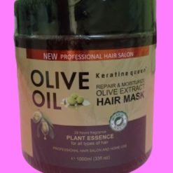 Keratine Queen masque de cheveux réparateur et hydratant à l'huile d'olive