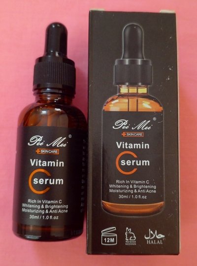 Sérum vitamin C PEI MEI blanchissant et éclaircissant adoucissant anti acné – Image 2