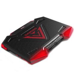 NUOXI 5 ventilateurs support de radiateur pour ordinateur portable réglable en hauteur avec deux por