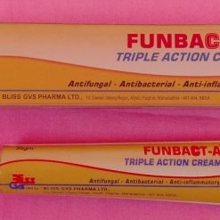 Tube triple action FUNBACT-A anti-inflammatoire, antibacterien, antifongicide