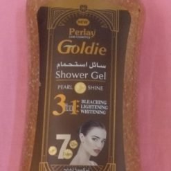 Gel douche éclaircissant et blanchissant pour la peau perlay GOLDIE  de 3 en 1