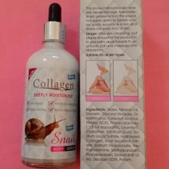 Alternative view of Sérum corporel hydratant en profondeur à la bave d'escargot Collagen PEI MEI