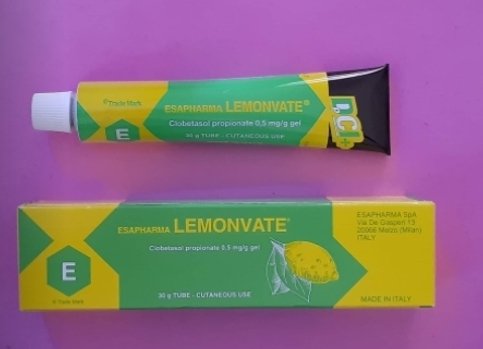 Tube gel LEMONVATE