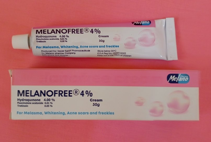 Tube crème MELANOFREE à l'hydroquine