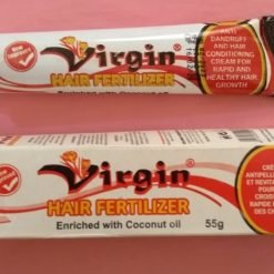 VIRGIN HAIR FERTILIZER Tube crème antipelliculaire et revitalisante pour une croissance rapide et saine des cheveux à l'huile de coco