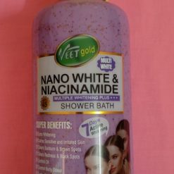 VEET GOLD Bain de douche multiple blanchiment plus nano white et niacinamide  7 jours