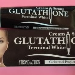 Tube crème strong GLUTATHIONE INJECTION terminal white action rapid clobetasol propionate 0.05%
