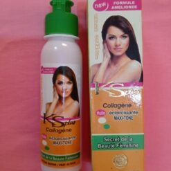 Huile collagène super gommage éclaircissant action rapide KS PLUS